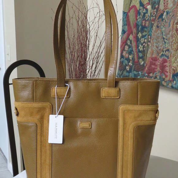 Hammitt Otis Tote GoldenValley Tan Shoulderbag